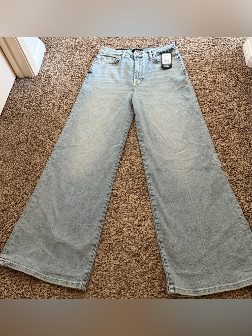 7 For All Mankind Ultra High Rise Jo Petite size 30 - Picture 2 of 3